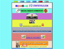 Tablet Screenshot of cranfordville.com